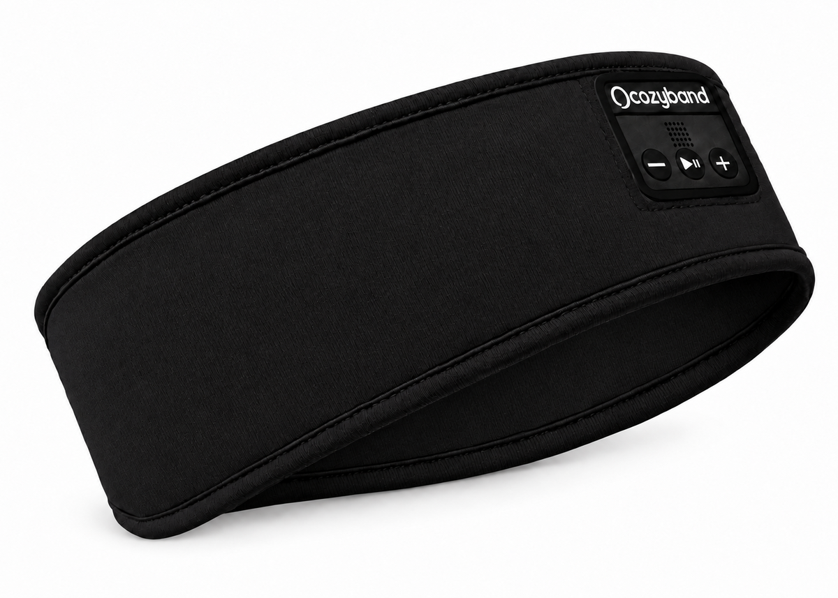 Black CozyBand Wireless Headphones