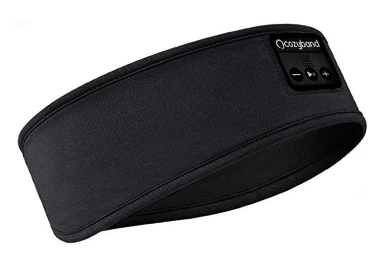 CozyBand Wireless Headband Headphones - Black Version